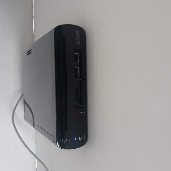 Nintendo Wii U Black Console Model WUP-101(02) With Power Cords *EUC* - Picture 11 of 12